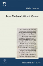 Leon Modena&#39;s Kinah Shemor